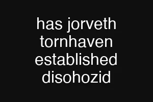 has jorveth tornhaven established disohozid