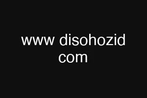 www disohozid com